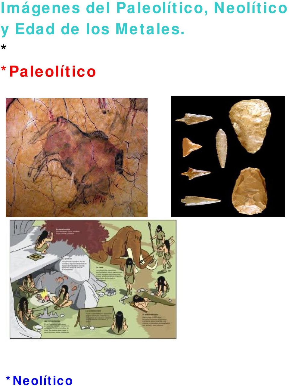 Neolítico y Edad de