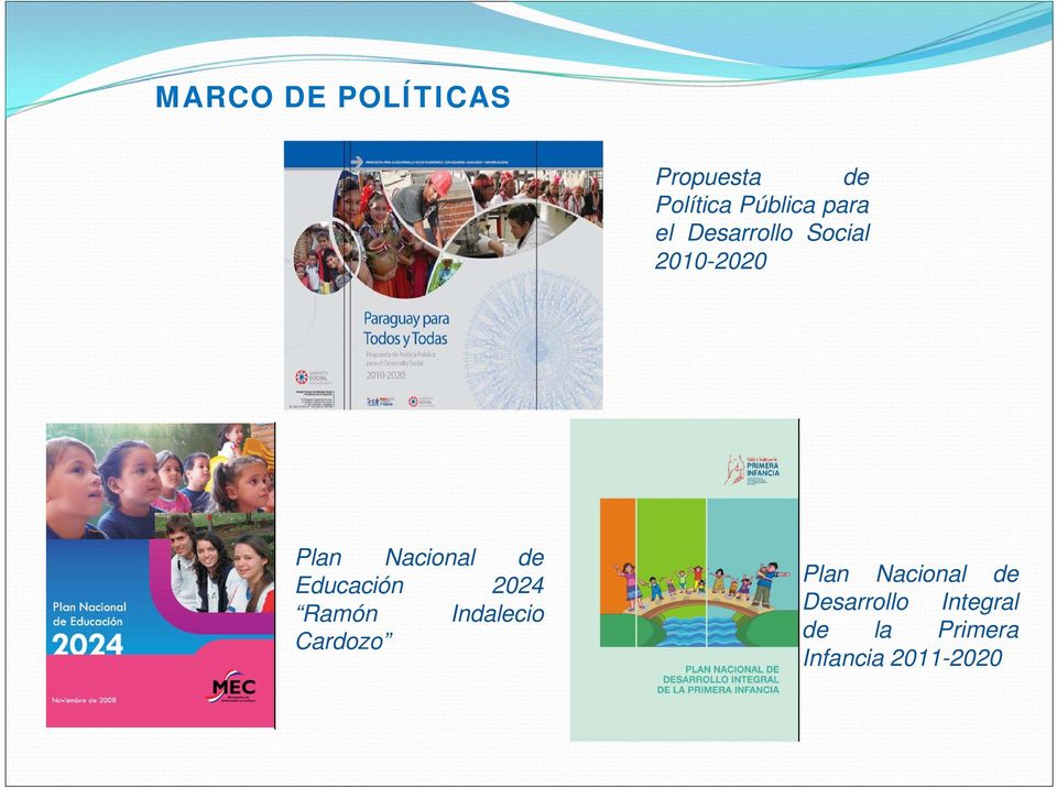 Educación 2024 Ramón Indalecio Cardozo Plan Nacional