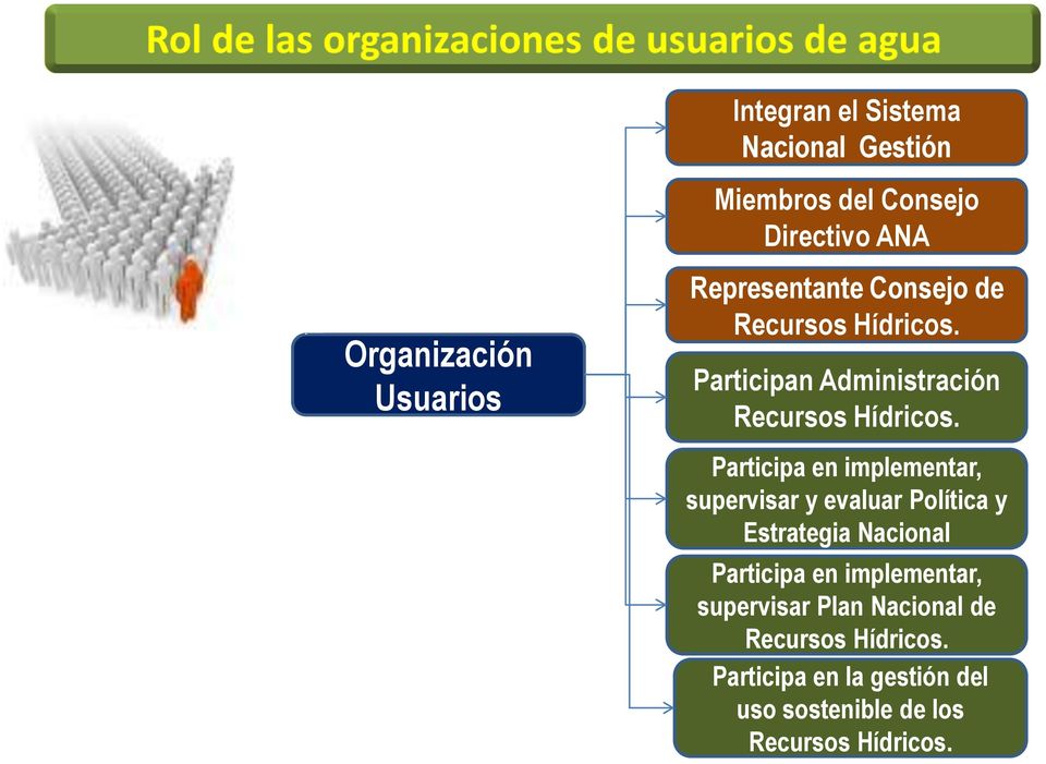 Participa en implementar, supervisar y evaluar Política y Estrategia Nacional Participa en