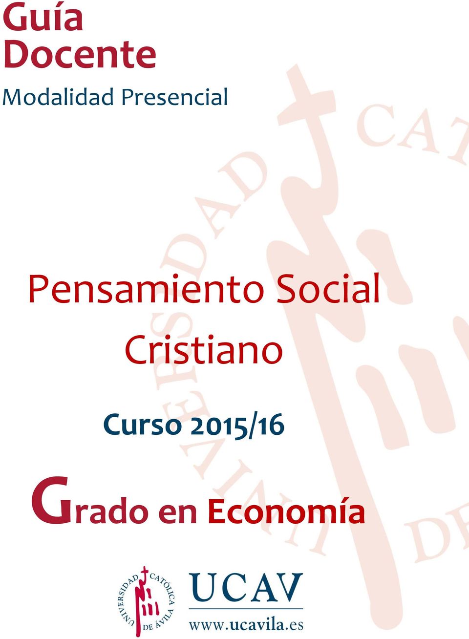 Social Cristiano Curso