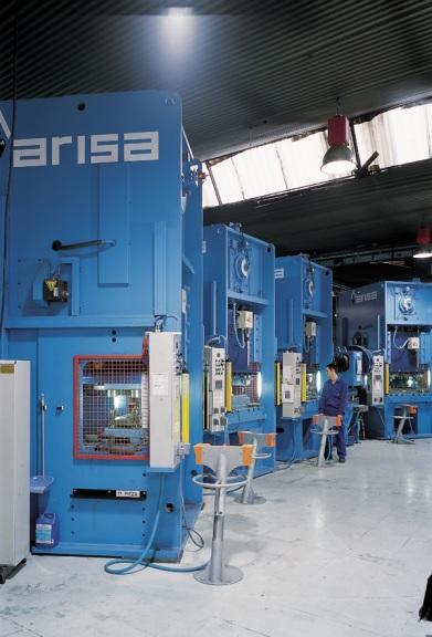 Desde sus comienzos ARISA ha fabricado prensas para trabajos manuales, que están especialmente indicadas cuando el número de piezas a producir es pequeño y no es