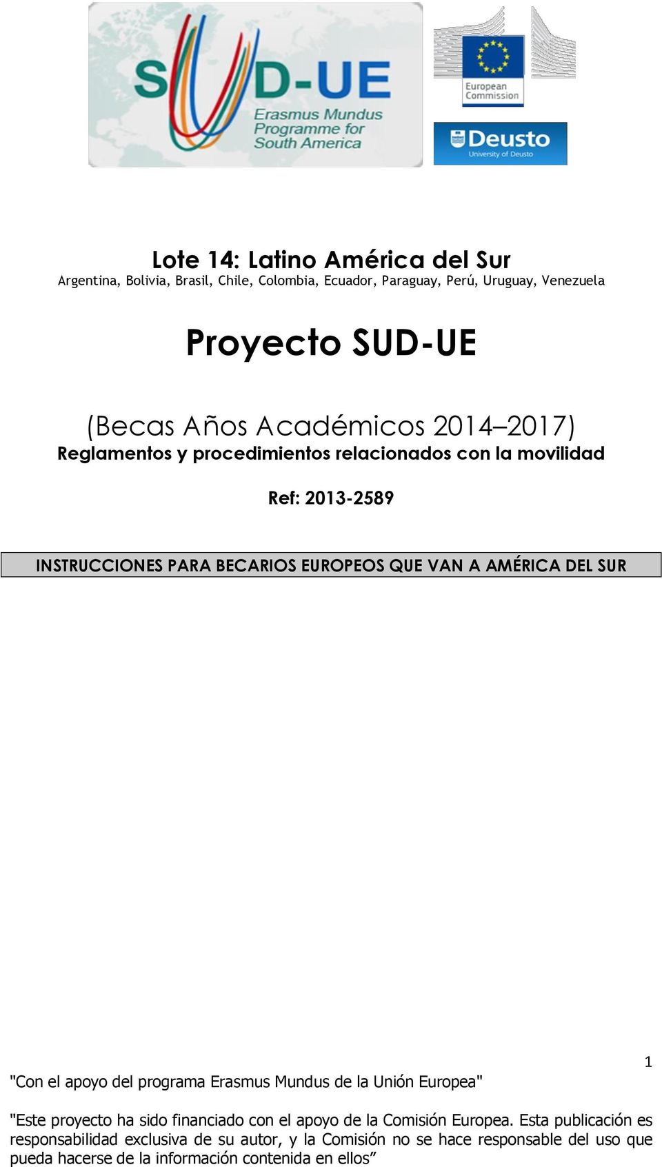 Académicos 2014 2017) Reglamentos y procedimientos relacionados con la