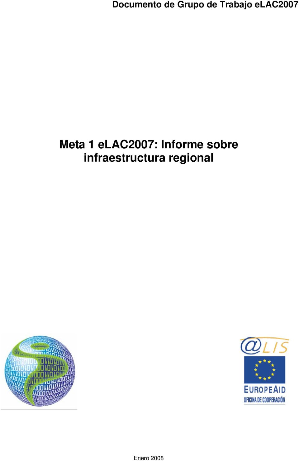elac2007: Informe sobre