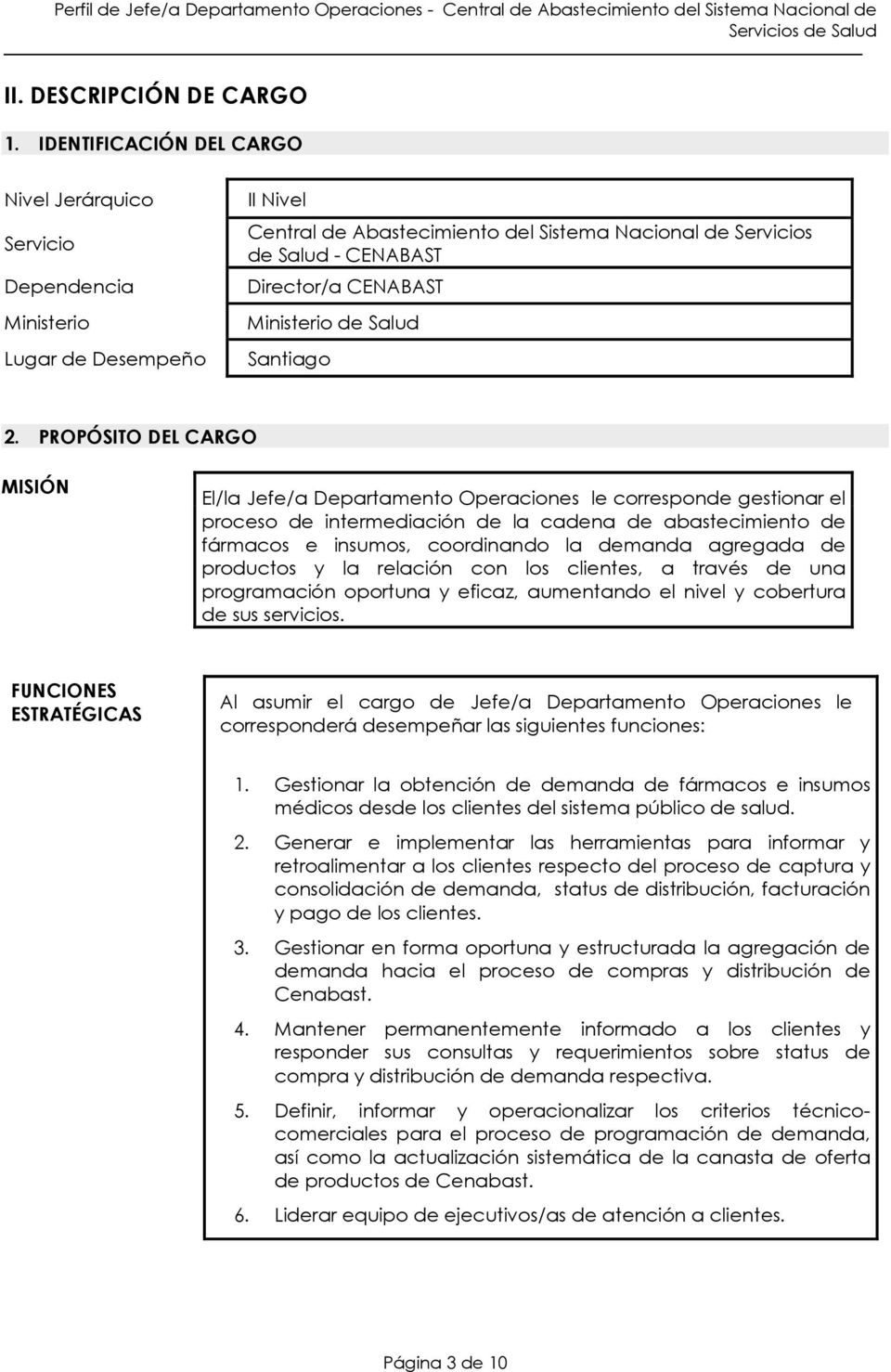 CENABAST Ministerio de Salud Santiago 2.
