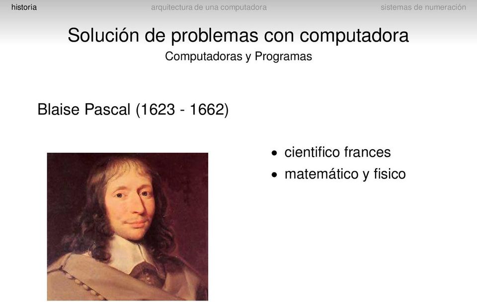 Programas Blaise Pascal
