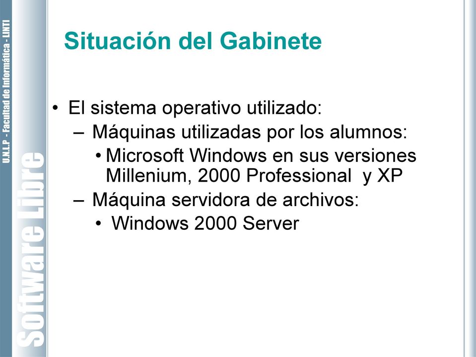 Microsoft Windows en sus versiones Millenium, 2000