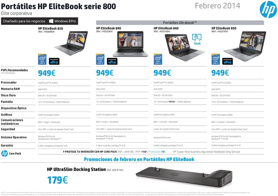 HP EliteBook 850 (Ref.: H5G37EA)