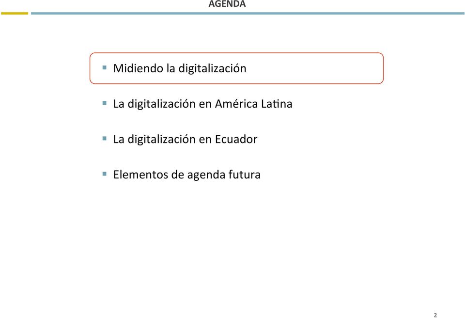 digitalización en América LaEna
