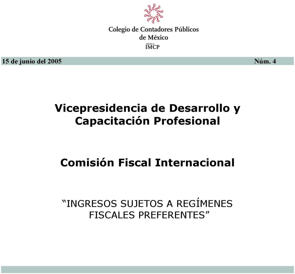 Capacitación Profesional Comisión Fiscal
