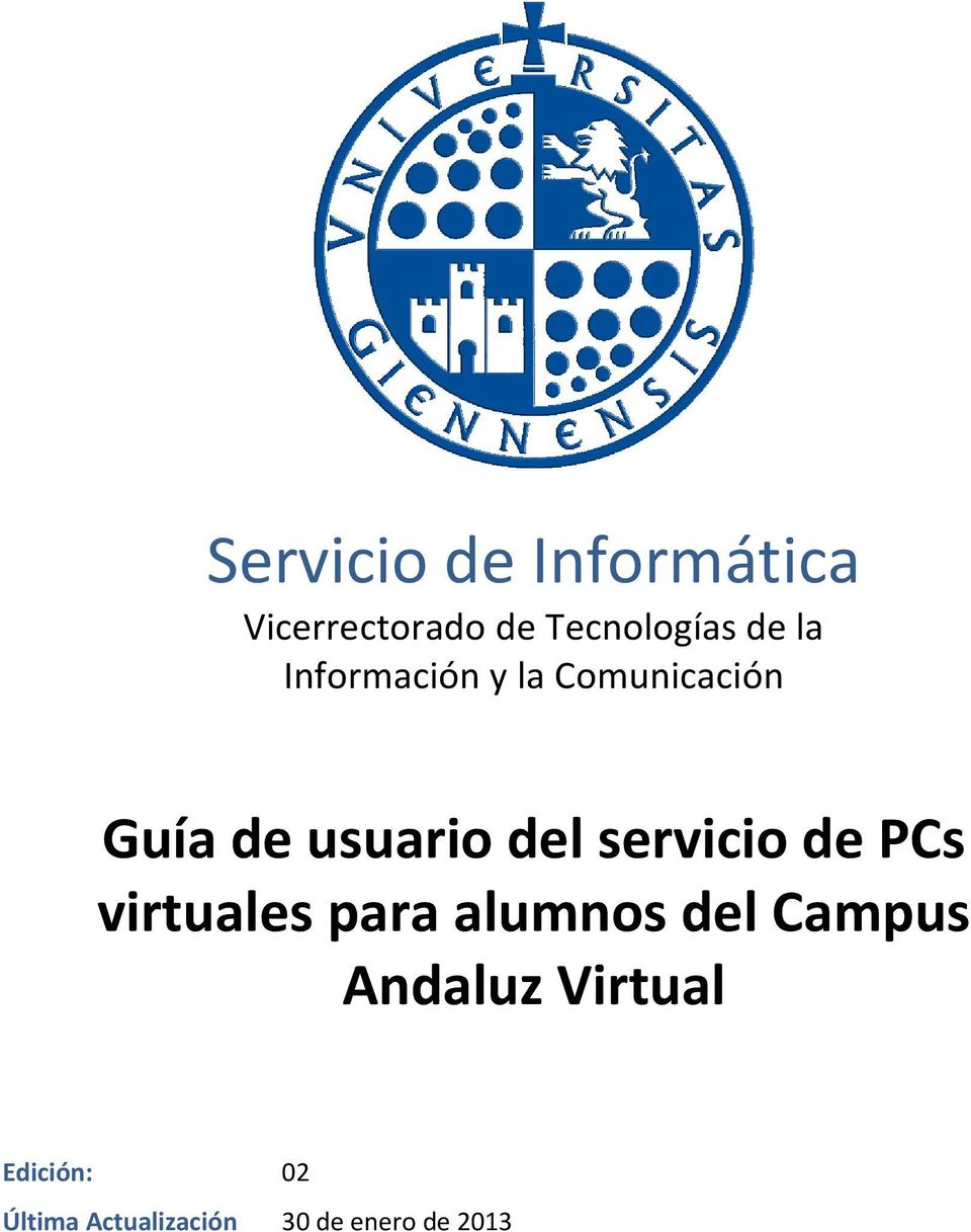 servicio de PCs virtuales para alumnos del