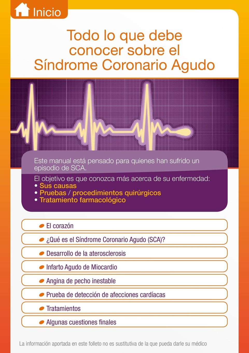 Qué es el Síndrome Coronario Agudo (SCA)?