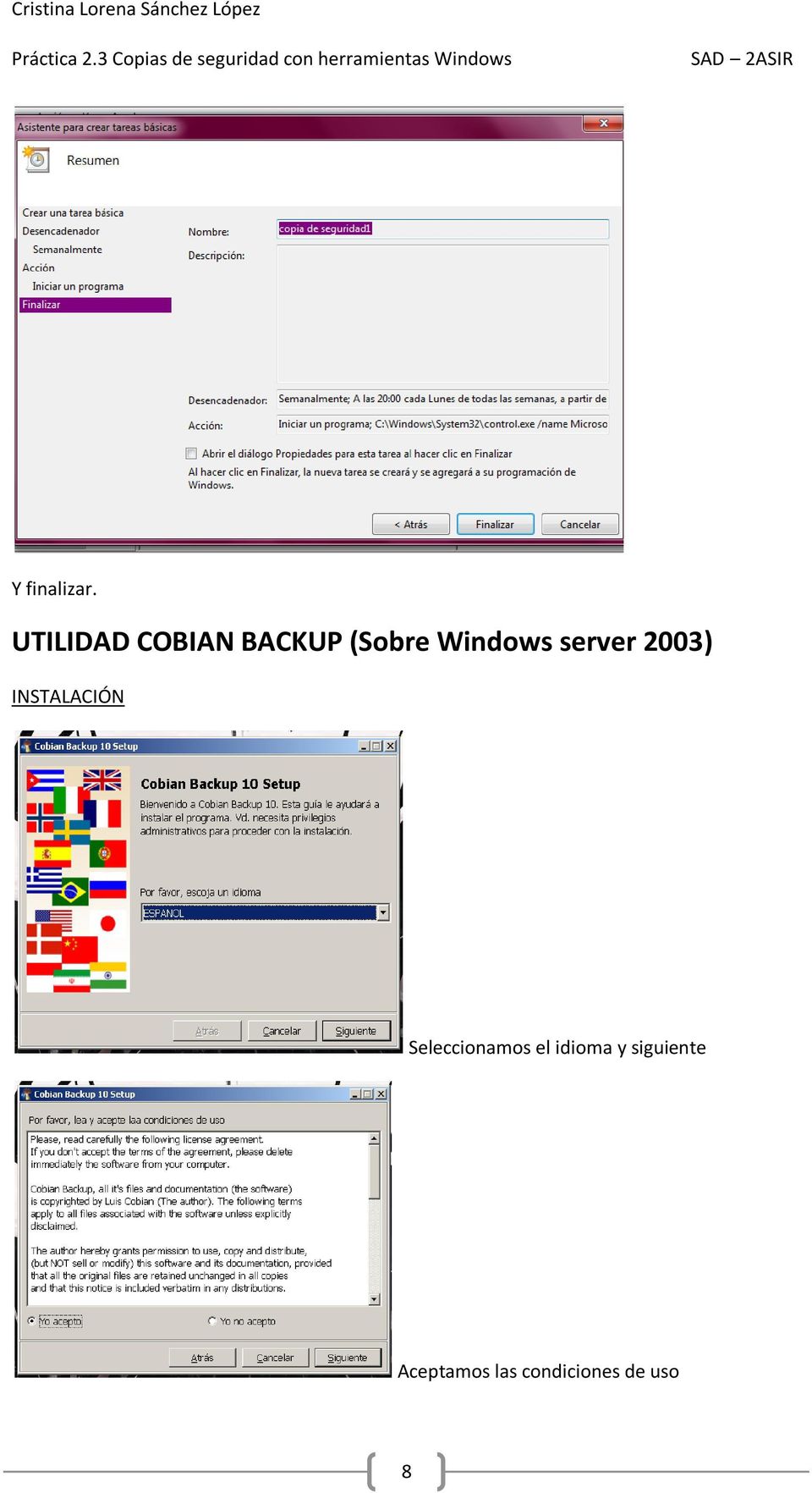 Windows server 2003) INSTALACIÓN