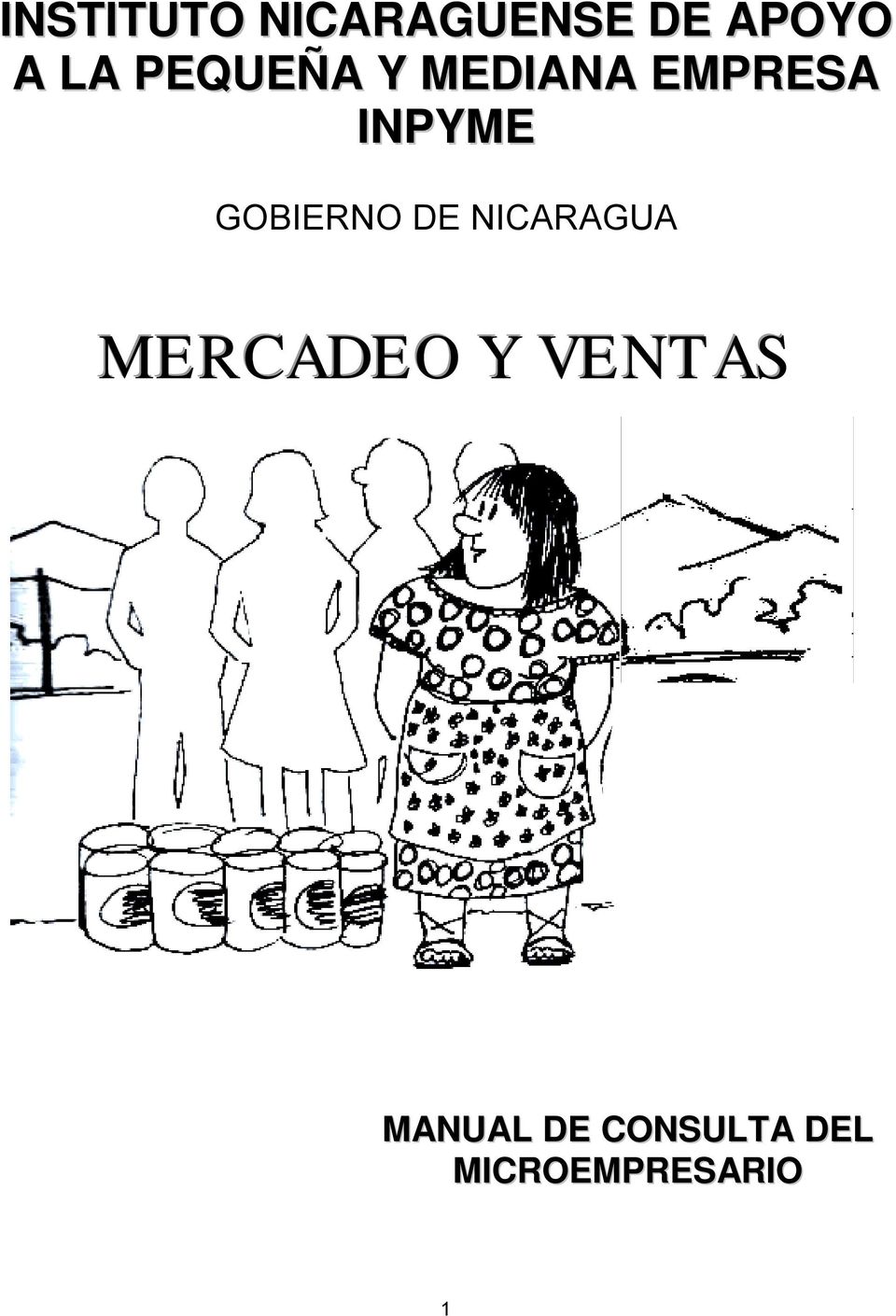 GOBIERNO DE NICARAGUA MERCADEO Y