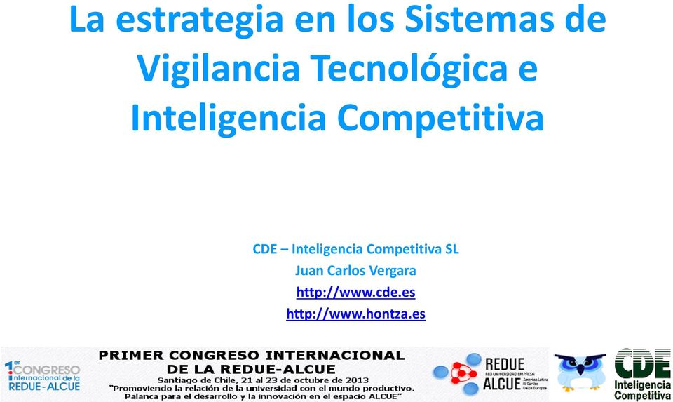 Inteligencia Competitiva SL Juan Carlos
