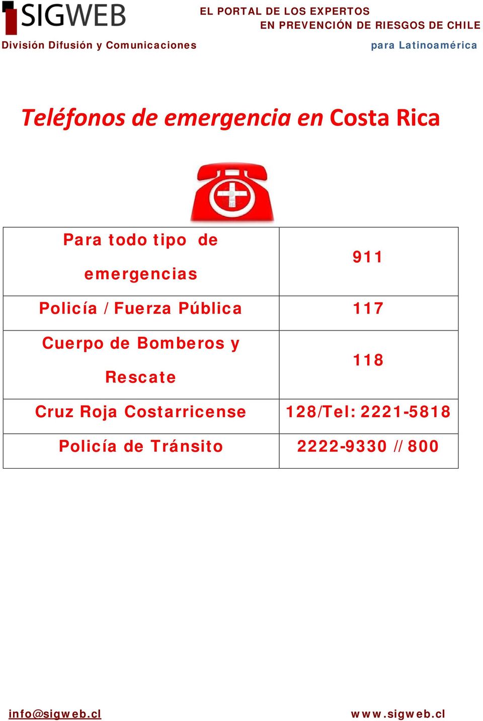 Cuerpo de Bomberos y Rescate 118 Cruz Roja