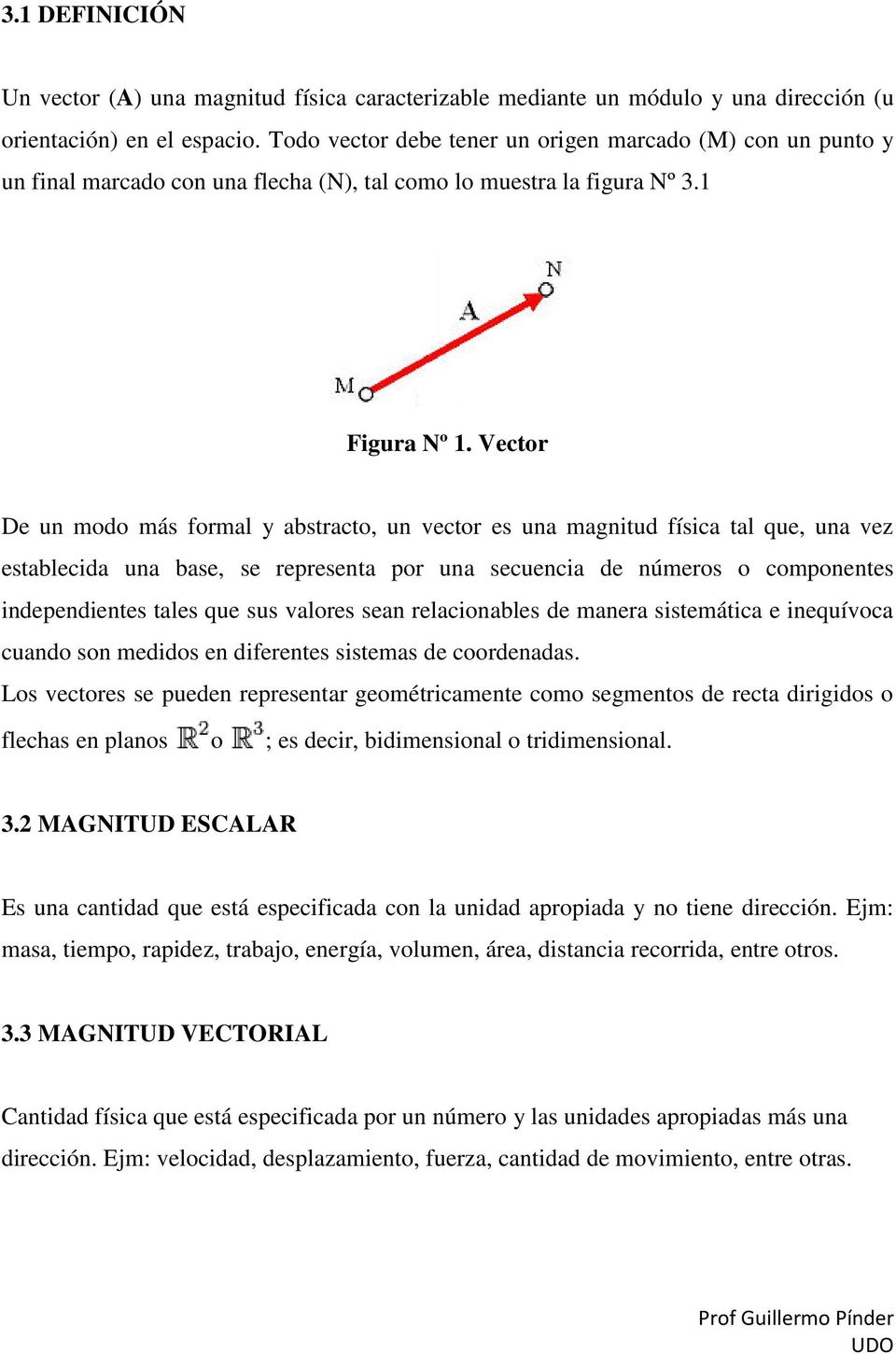 Vector De un modo más formal y abstracto, un vector es una magnitud física tal que, una vez establecida una base, se representa por una secuencia de números o componentes independientes tales que sus