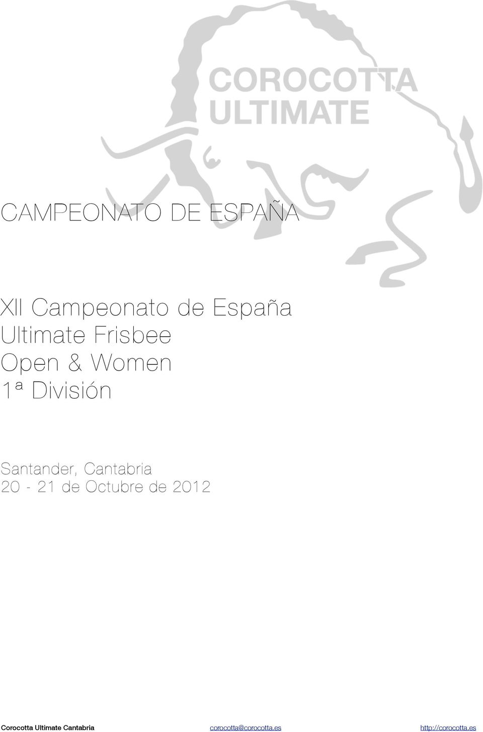 Santander, Cantabria 20-21 de Octubre de 2012