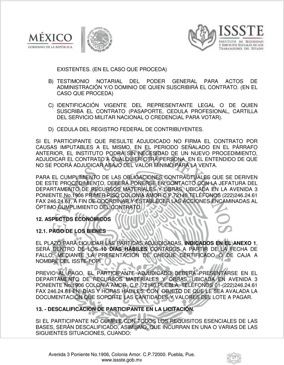 VOTAR). D) CEDULA DEL REGISTRO FEDERAL DE CONTRIBUYENTES.