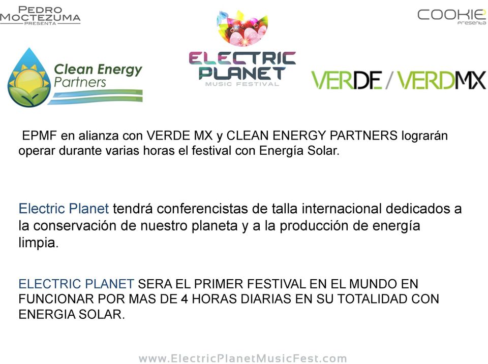 Electric Planet tendrá conferencistas de talla internacional dedicados a la conservación de