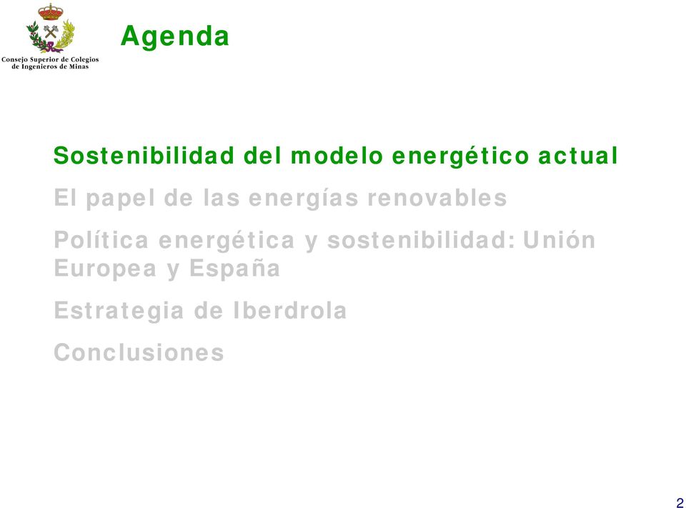 Política energética y sostenibilidad: Unión