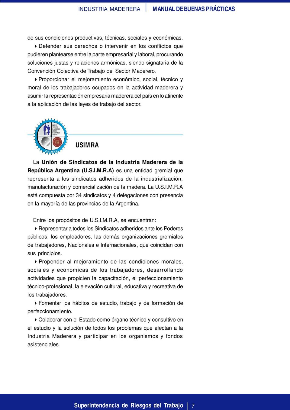 Convención Colectiva de Trabajo del Sector Maderero.