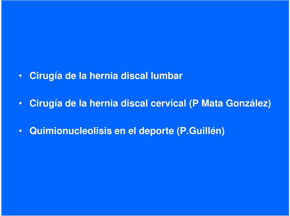 González) Quimionucleolisis en el