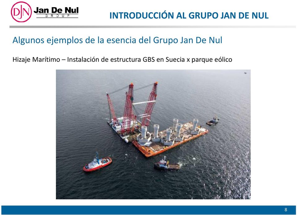 Grupo Jan De Nul Hizaje Marítimo