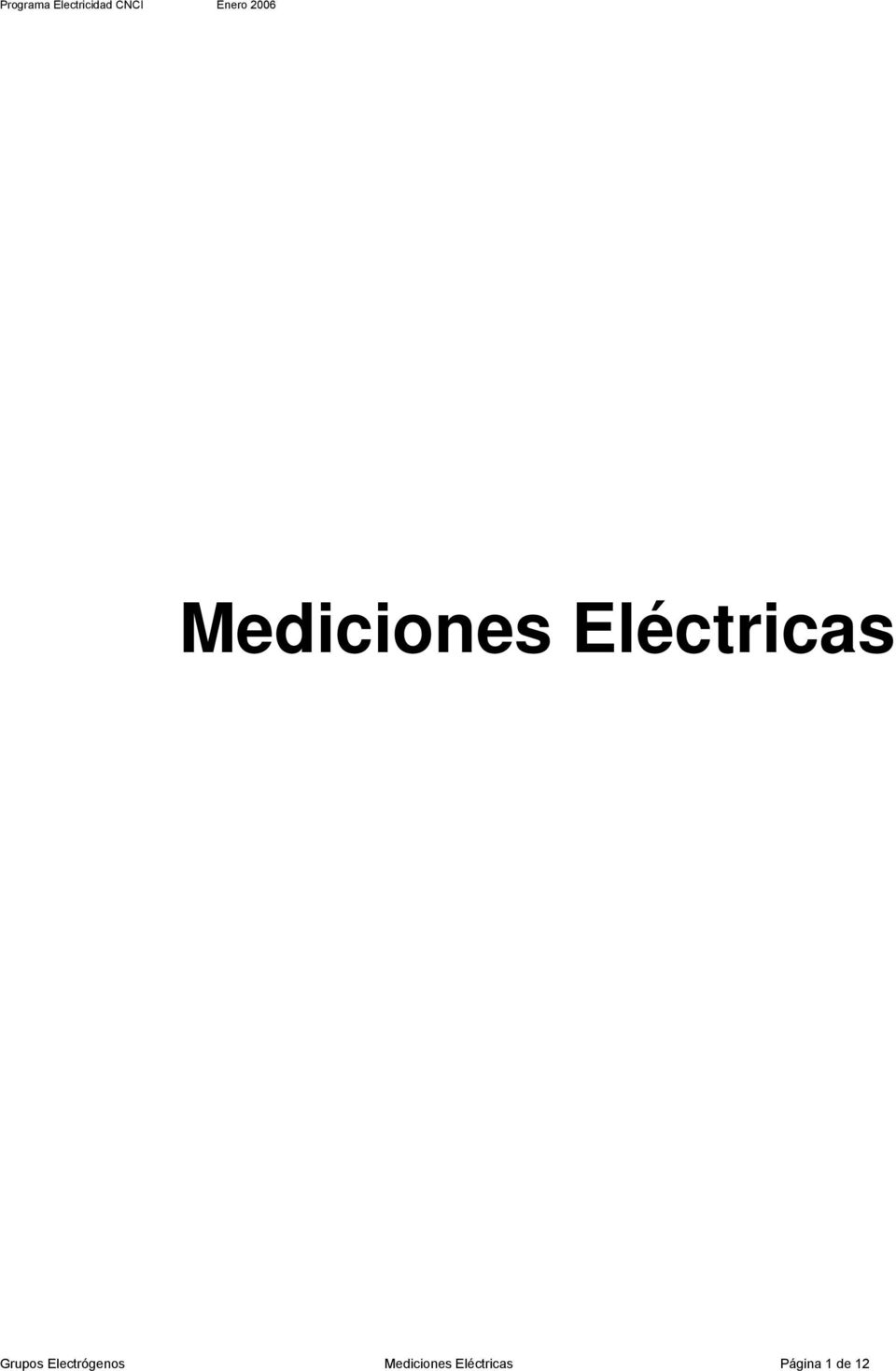 Electrógenos 
