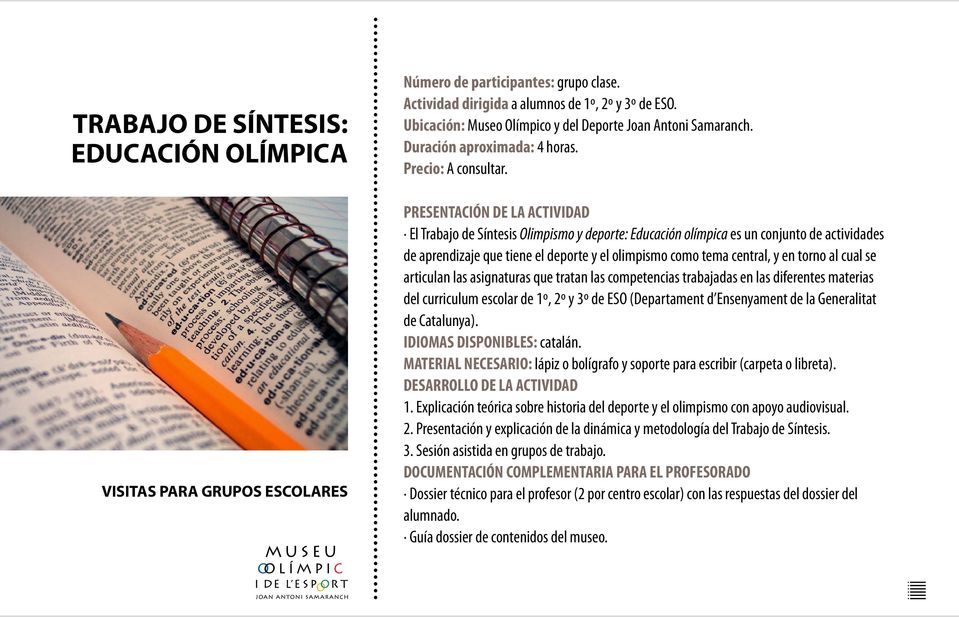 asignaturas que tratan las competencias trabajadas en las diferentes materias del curriculum escolar de 1º, 2º y 3º de ESO (Departament d Ensenyament de la Generalitat de Catalunya).