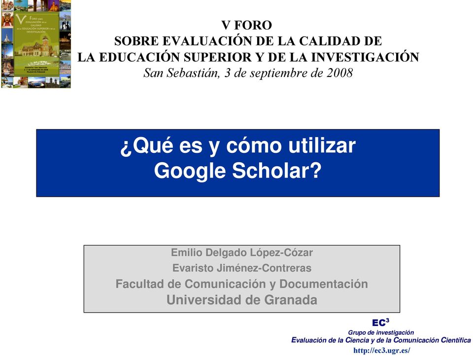 utilizar Google Scholar?