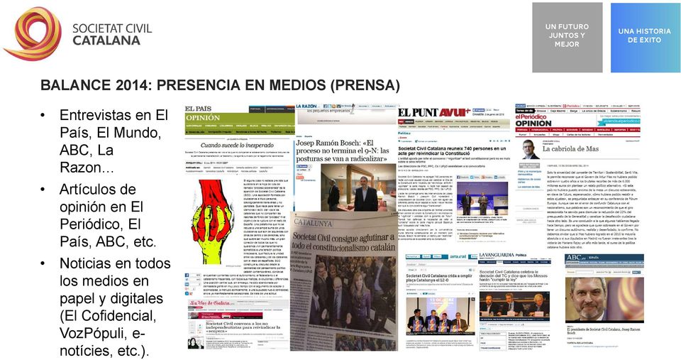 Periódico, El País, ABC, etc.