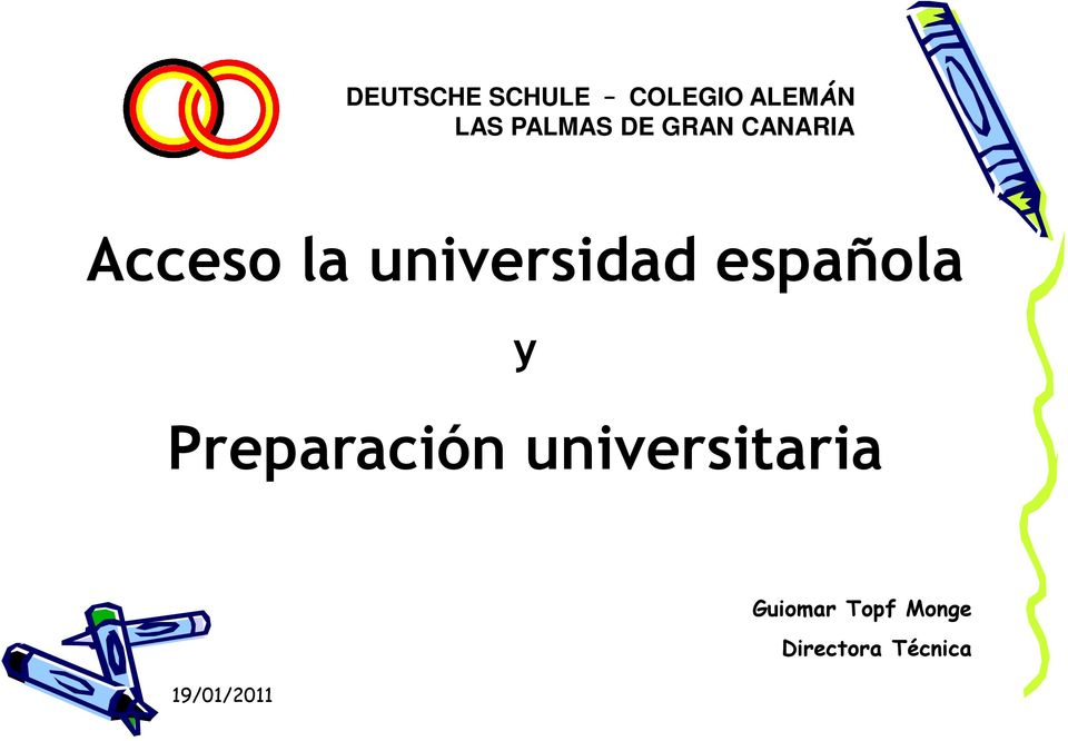 universidad española y Preparación