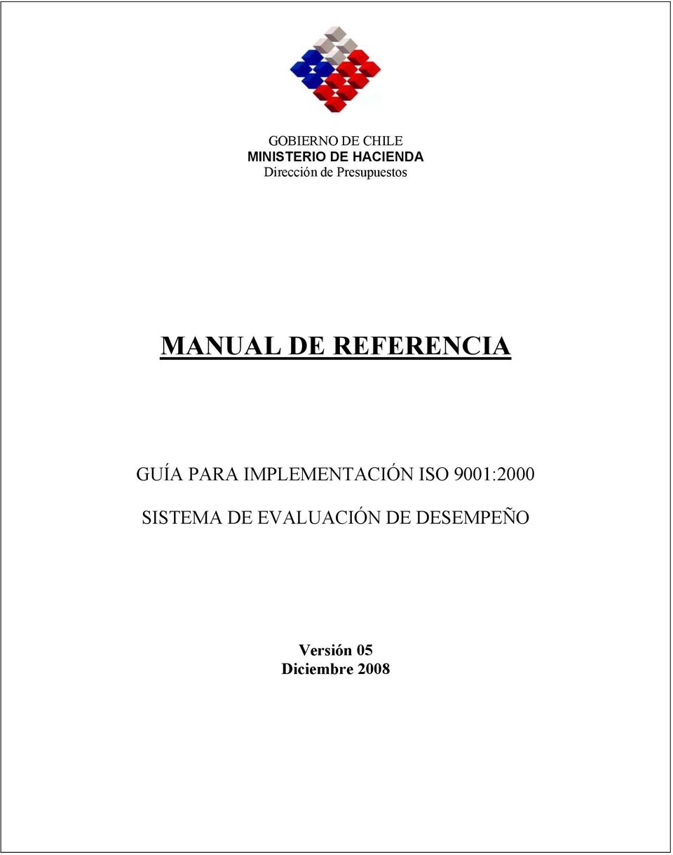 GUÍA PARA IMPLEMENTACIÓN ISO 9001:2000 SISTEMA