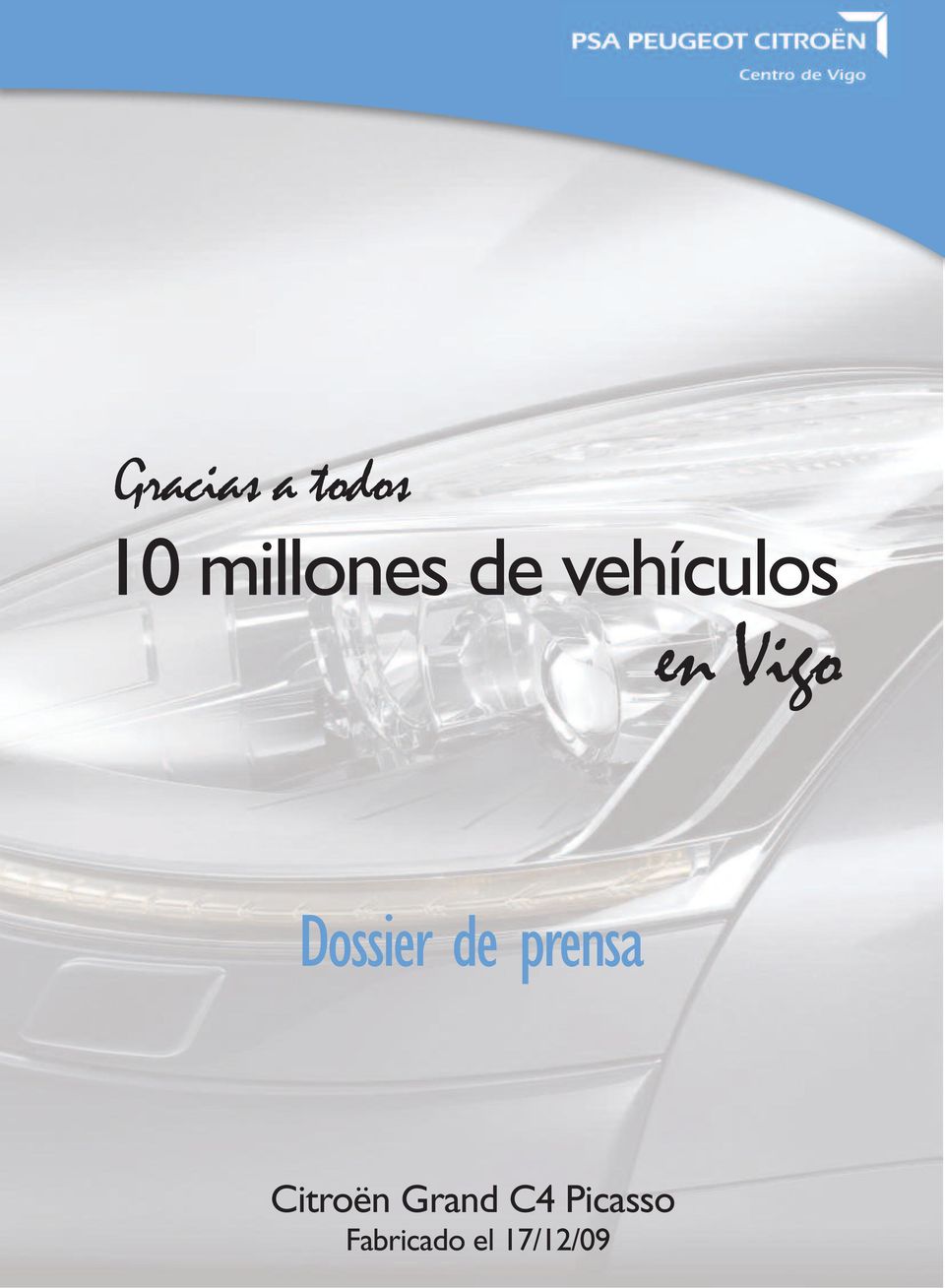 de prensa Citroën Grand C4