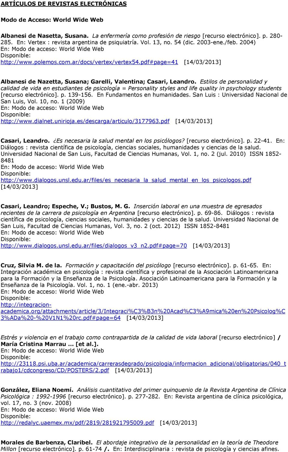 pdf#page=41 Albanesi de Nazetta, Susana; Garelli, Valentina; Casari, Leandro.