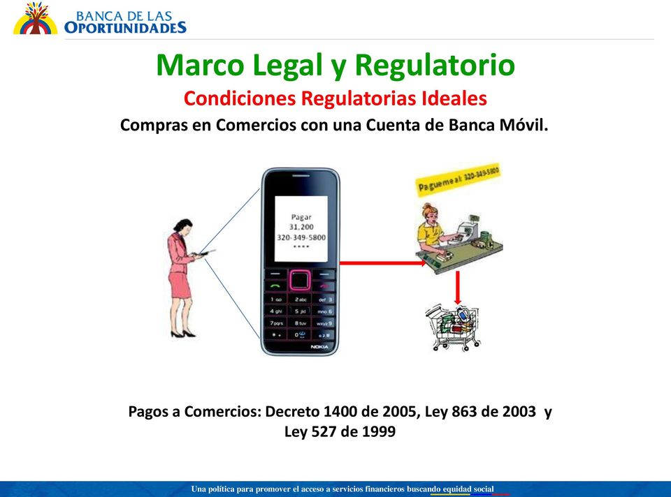 Pagos a Comercios: Decreto 1400