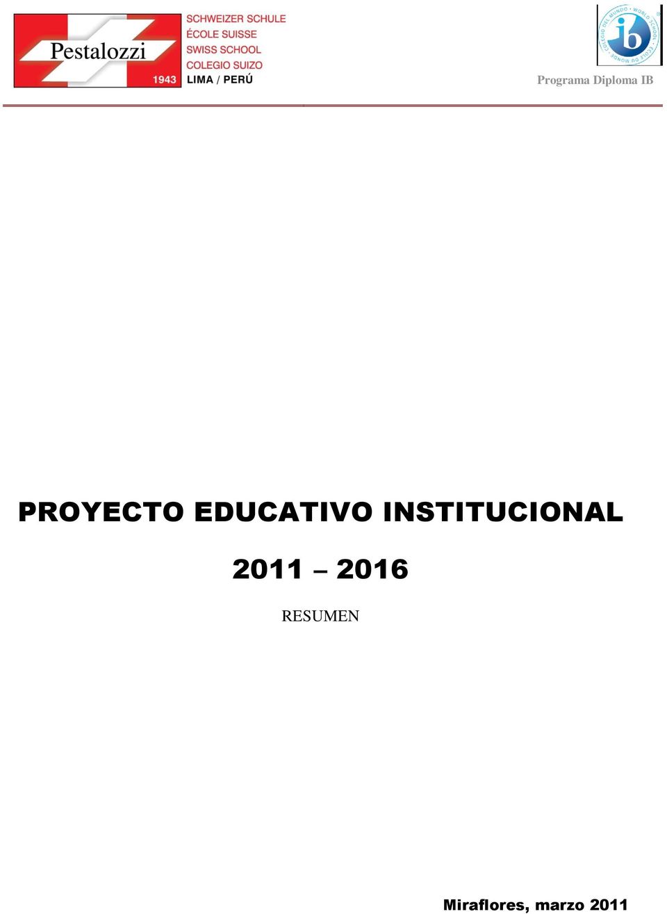 INSTITUCIONAL 2011 2016
