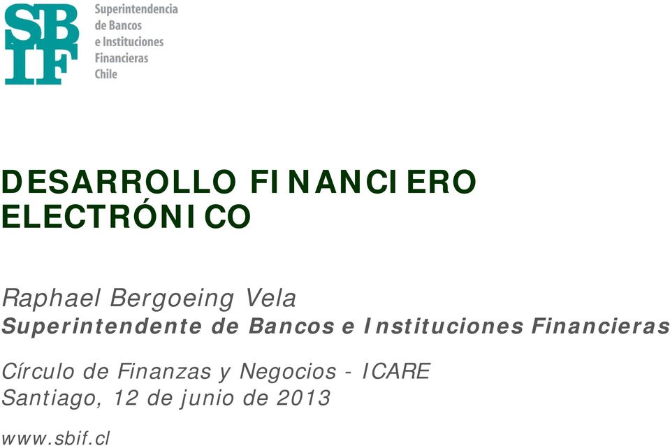Instituciones Financieras Círculo de Finanzas y
