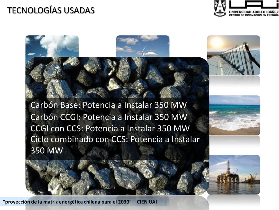 Instalar 350 MW CCGI con CCS: Potencia a