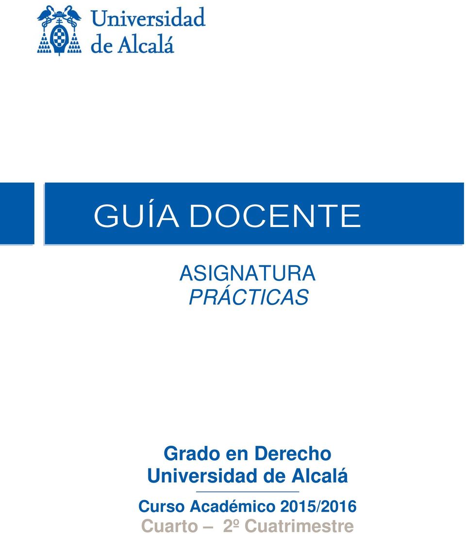 Alcalá Curso Académico