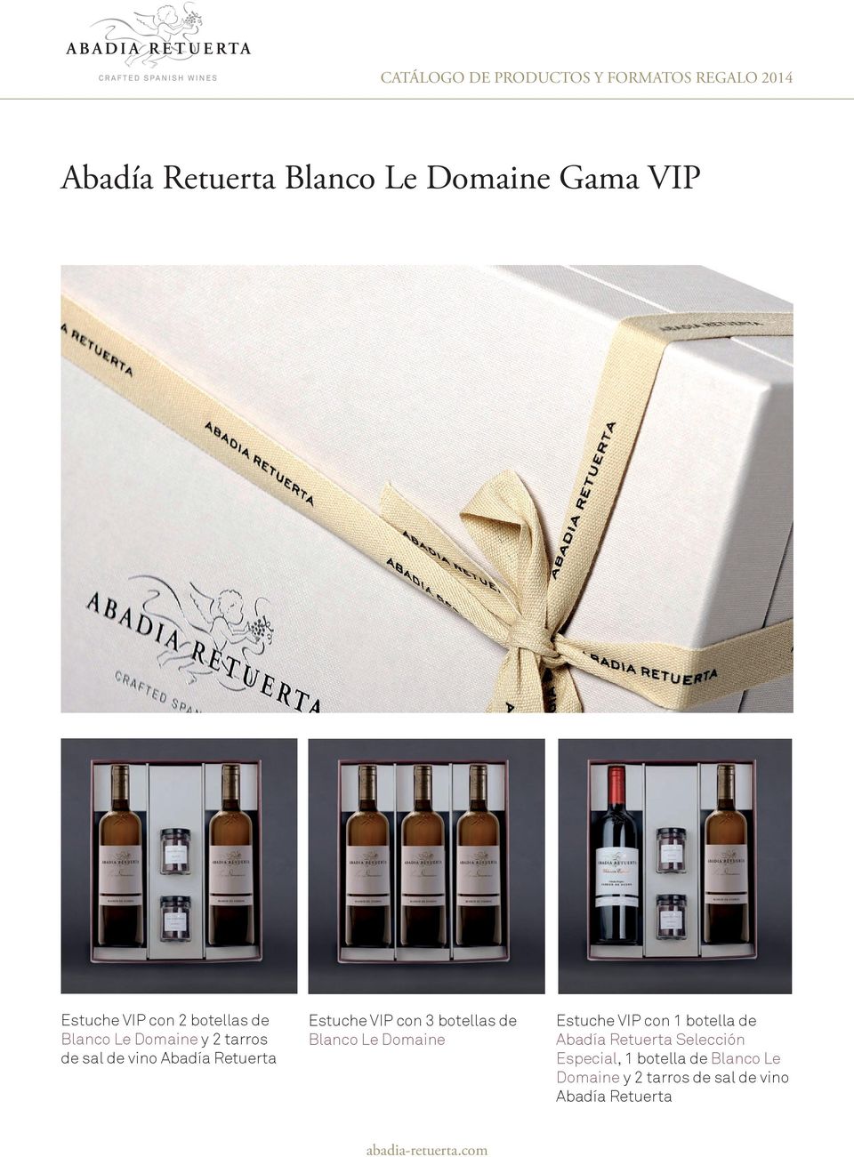 botellas de Blanco Le Domaine Estuche VIP con 1 botella de Abadía Retuerta