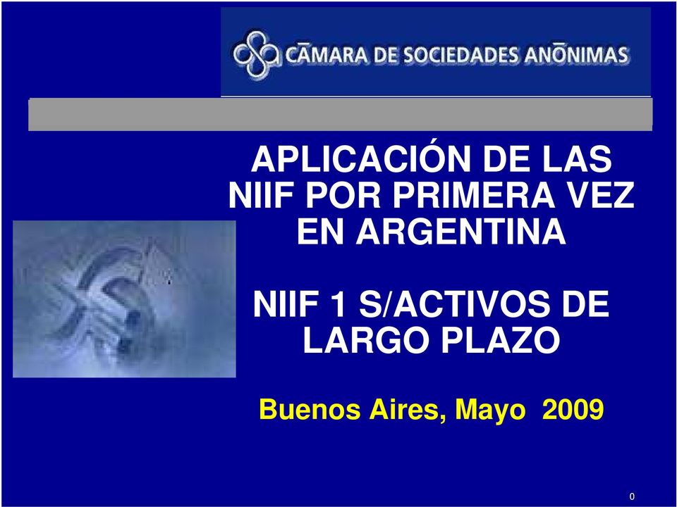 NIIF 1 S/ACTIVOS DE LARGO
