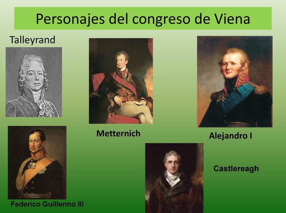 Metternich Alejandro I