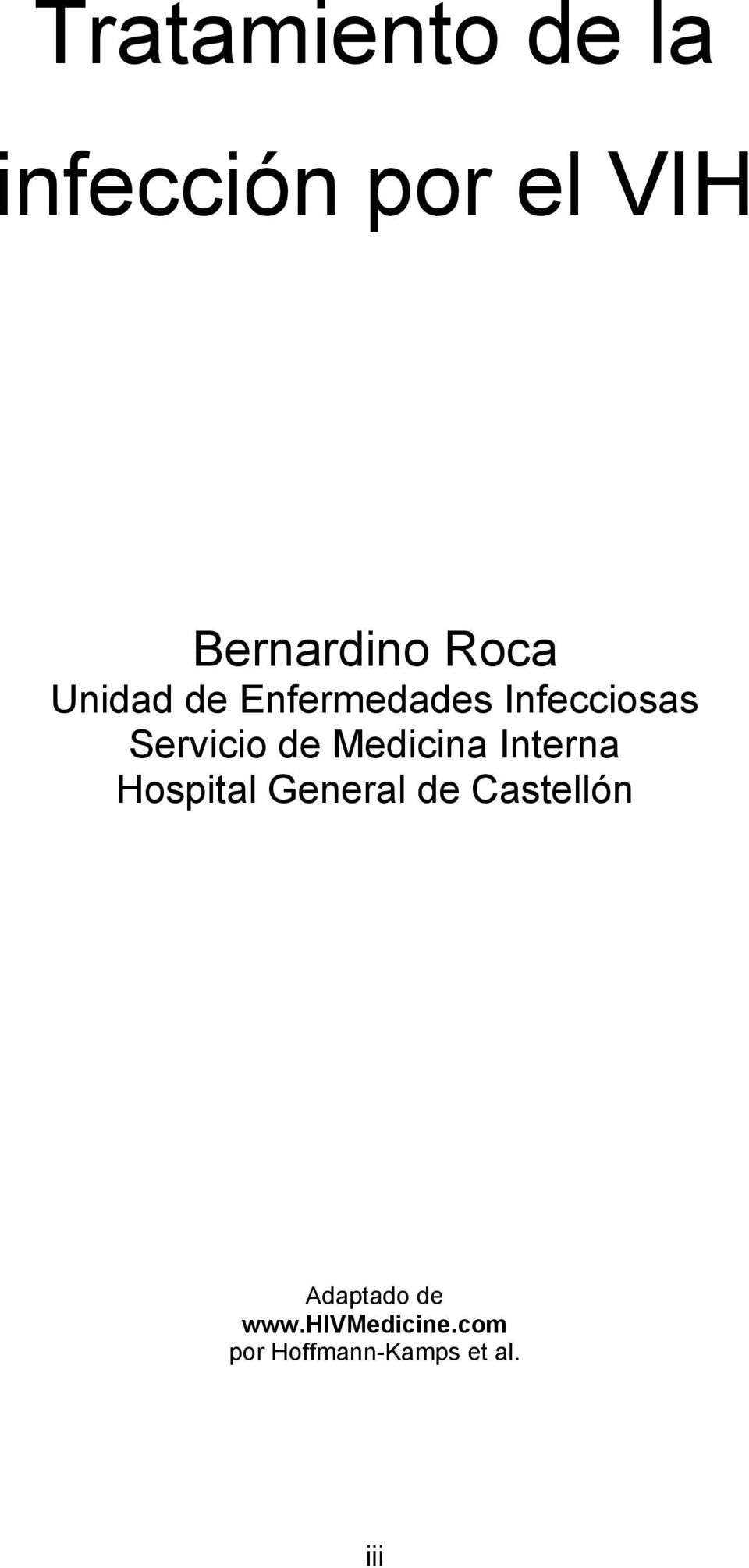 Medicina Interna Hospital General de Castellón
