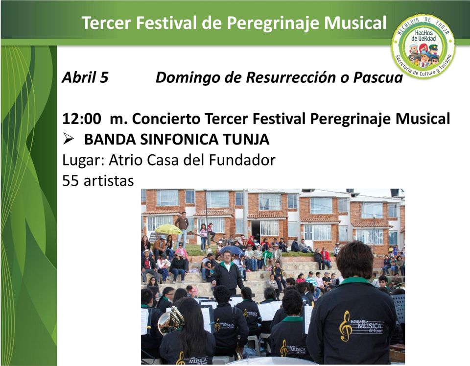 Concierto Tercer Festival Peregrinaje Musical