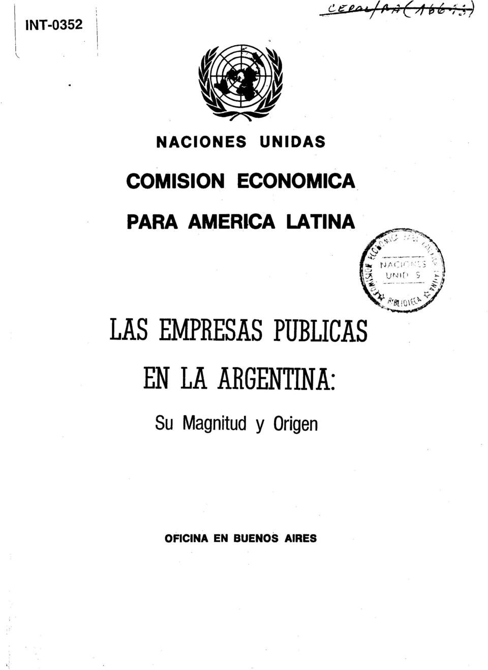 EMPRESAS PUBLICAS EN LA ARGENTINA: Su
