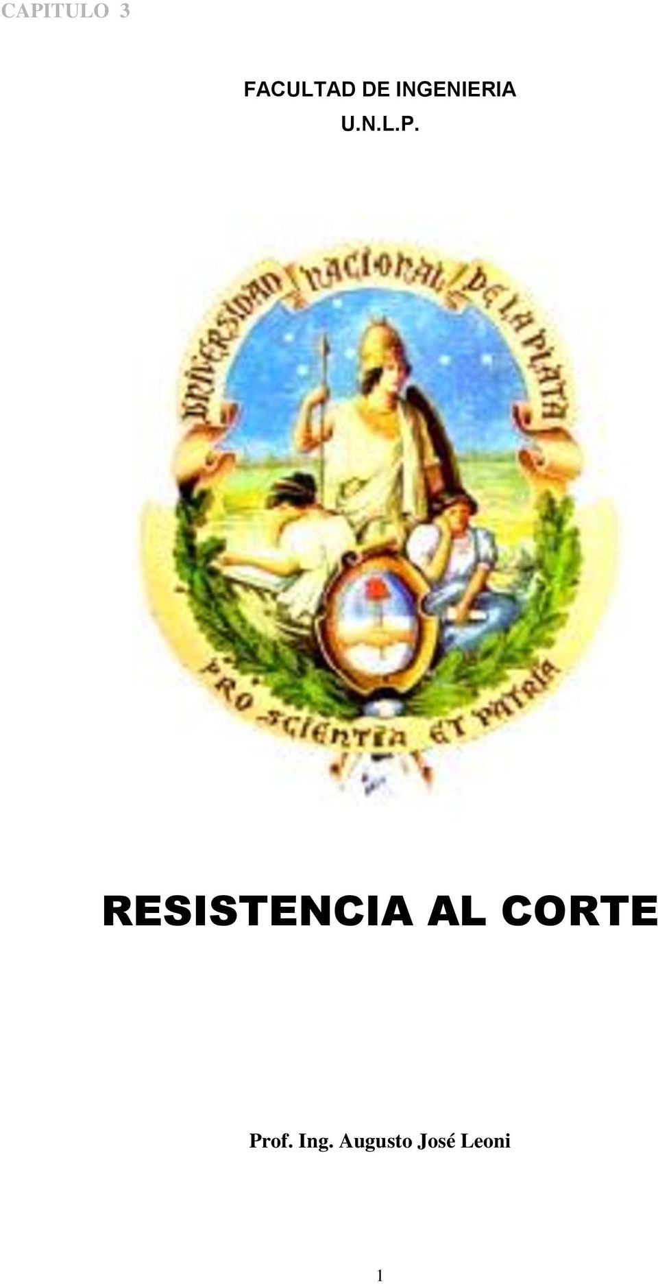 RESISTENCIA AL CORTE