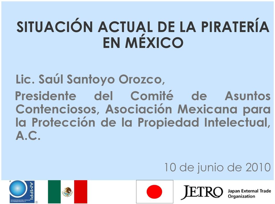 Asuntos Contenciosos, Asociación Mexicana para la