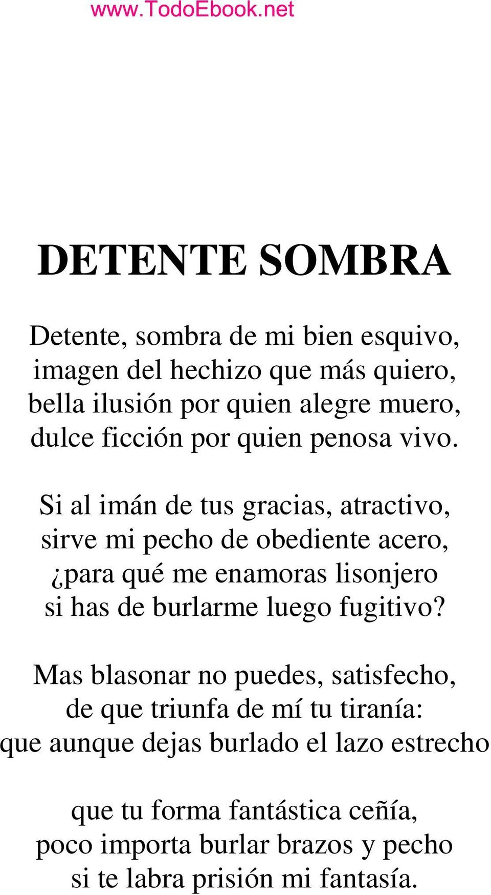 misericordia Arriesgado Circunferencia Poemas de Amor. Sor Juana Inés de la Cruz - PDF Descargar libre