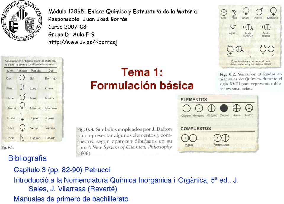 es/~borrasj Tema 1: Formulación básica Bibliografia Capitulo 3 (pp.
